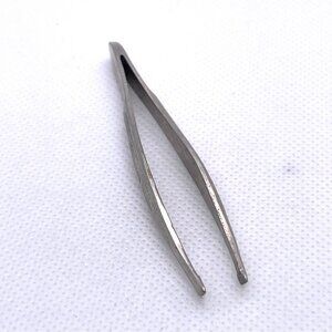 Revlon Stainless Steel Tweezers Classic Deluxe Makeup Metal 3" Slant Tip Vintage